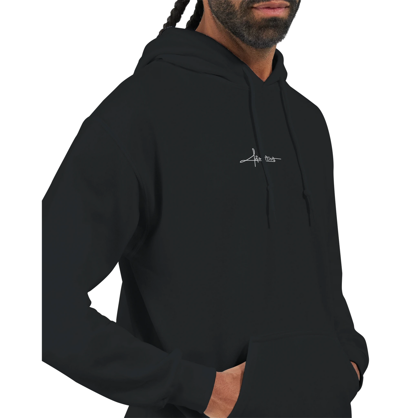 Schwarzer Streetwear-Hoodie | Mode-Hoodie | | Afrotist