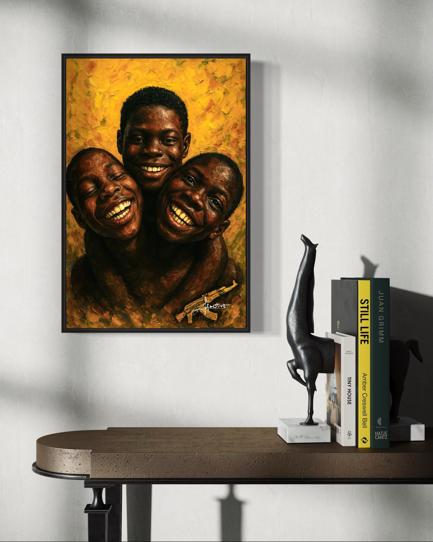 Child Soldier – Kunstwerk über verlorene Unschuld