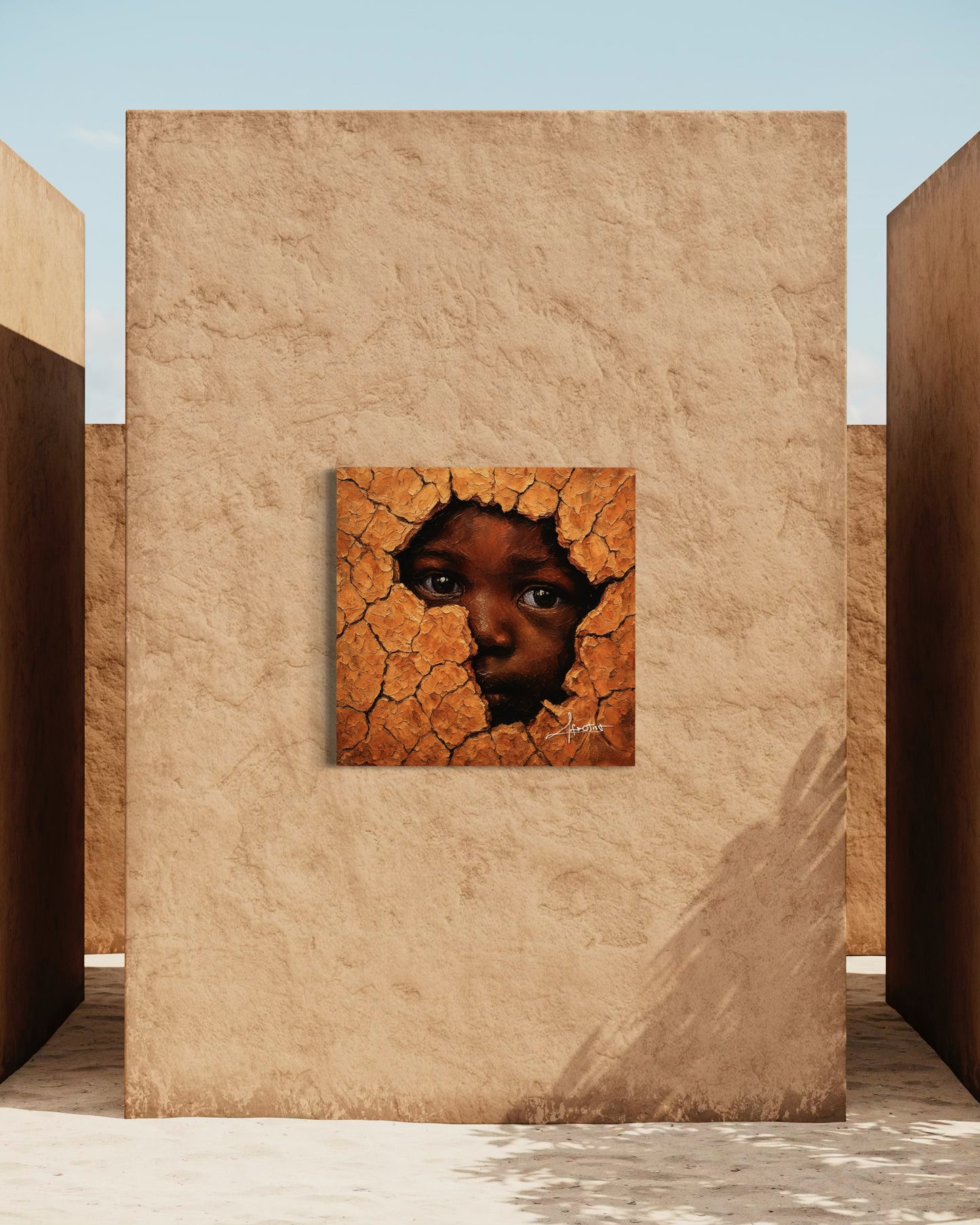 The Drought – Kunstwerk über Dürre, Klimaungleichheit & globale Ignoranz | Afrotist Kunstwerk