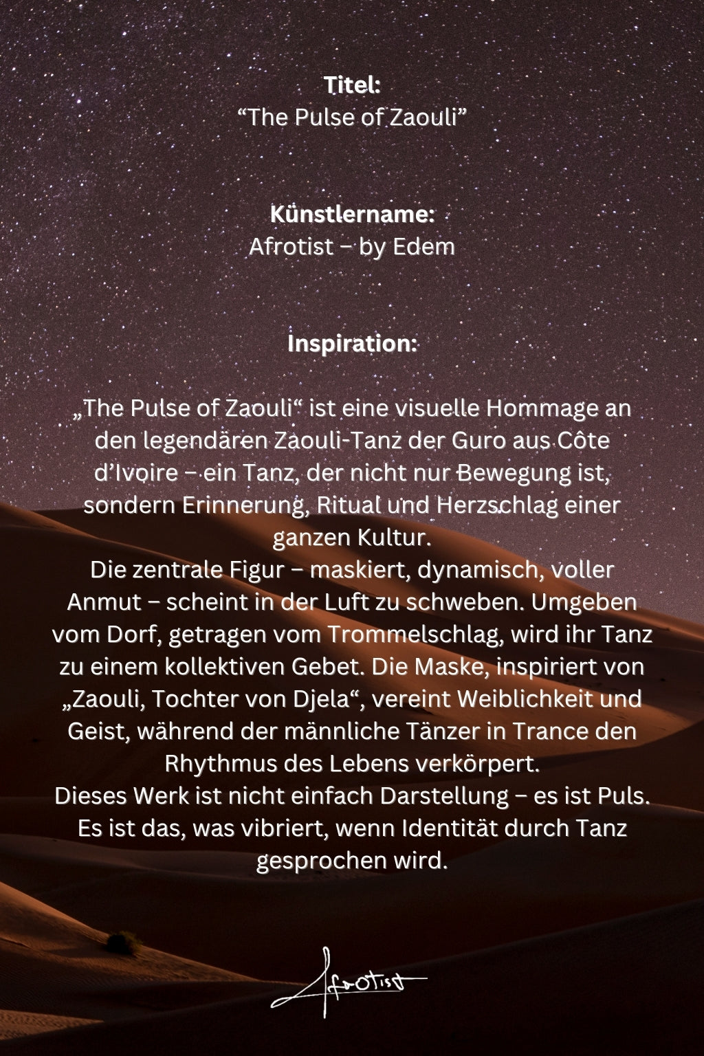 The Pulse of Zaouli – Tanz, Maske & afrikanischer Rhythmus