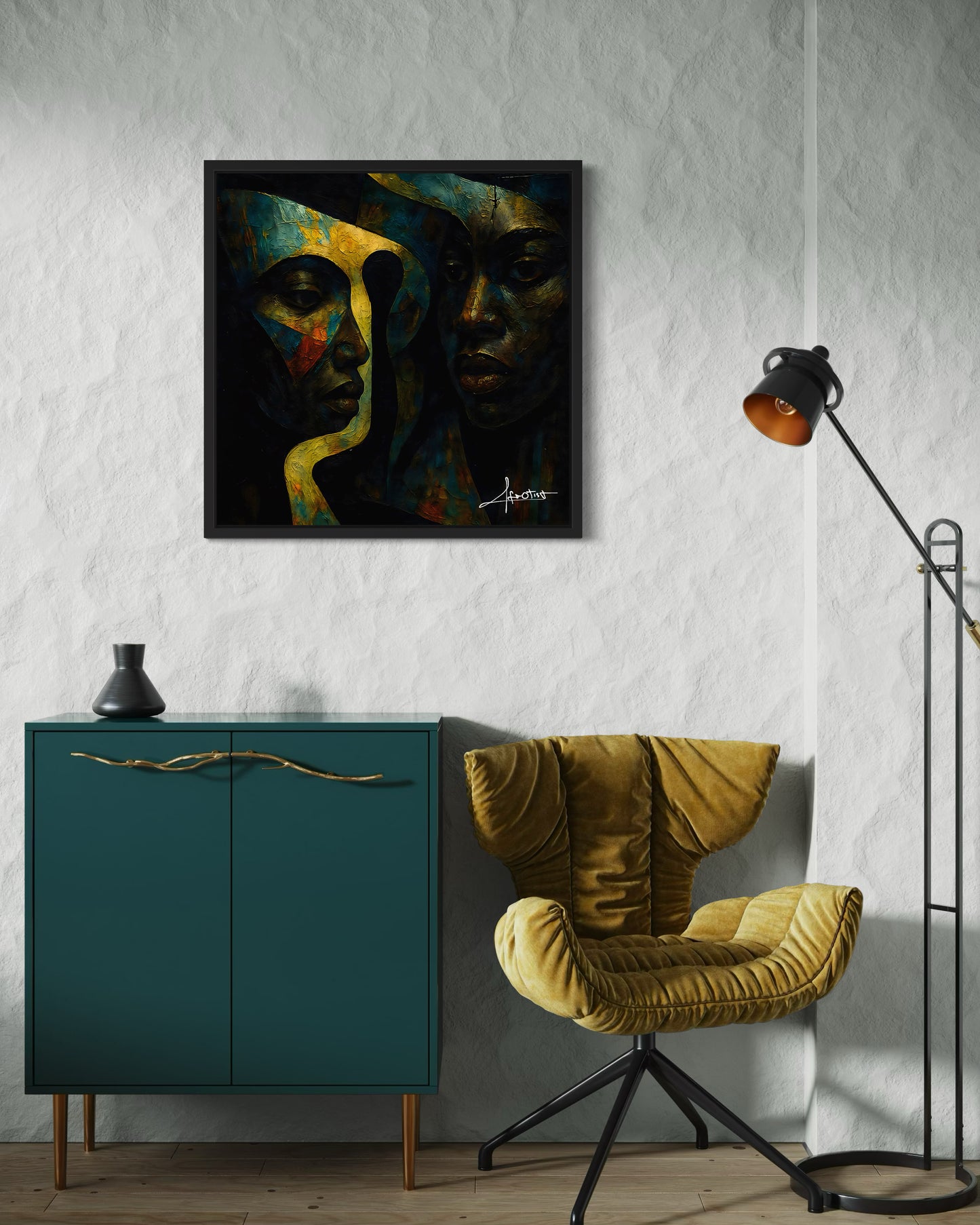 We, the Fractured Whole – Fragmentierte Identität | Afrotist Kunstwerk