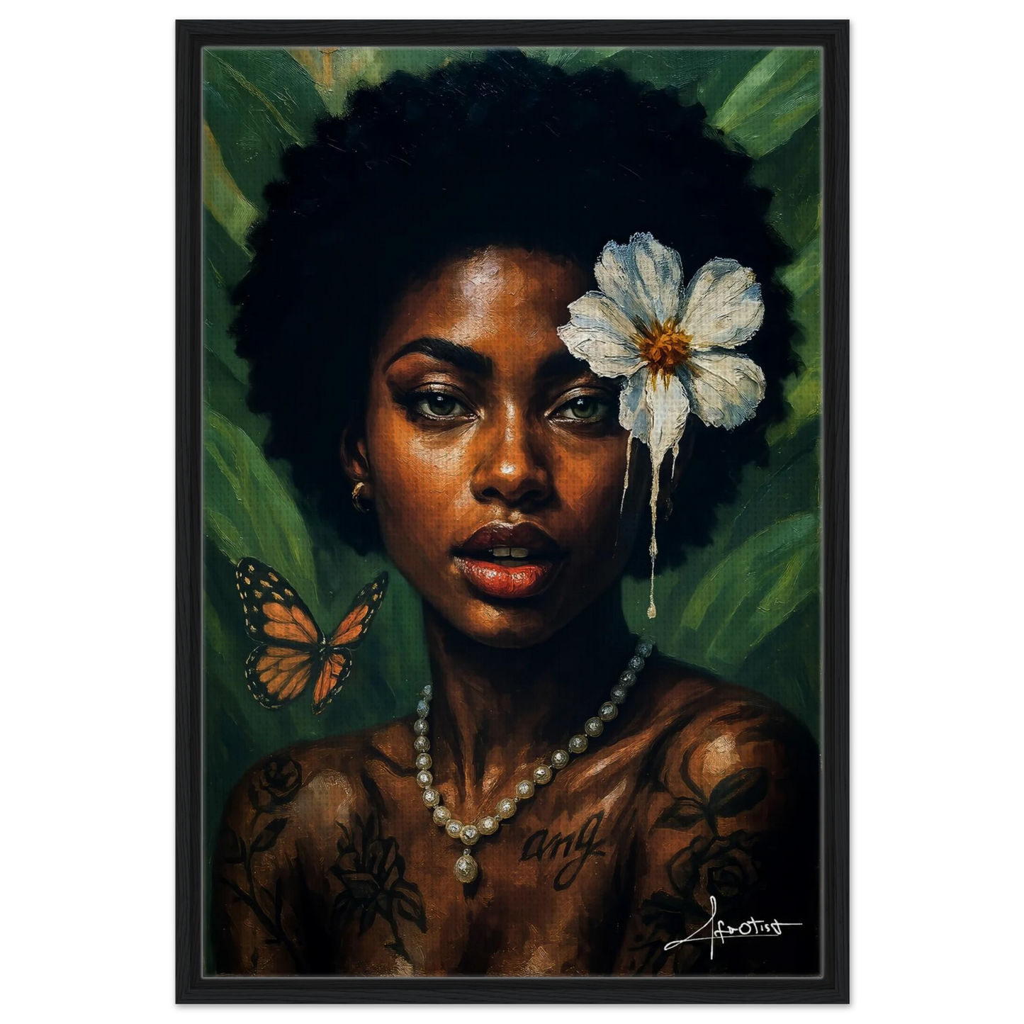 Afrikanische Frauenkunst | Kunstdrucke afrikanischer Frauen | Afrotist