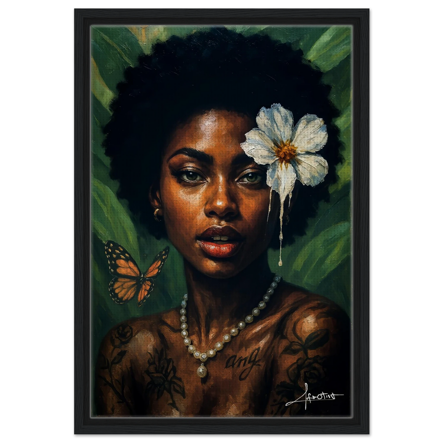 Afrikanische Frauenkunst | Kunstdrucke afrikanischer Frauen | Afrotist