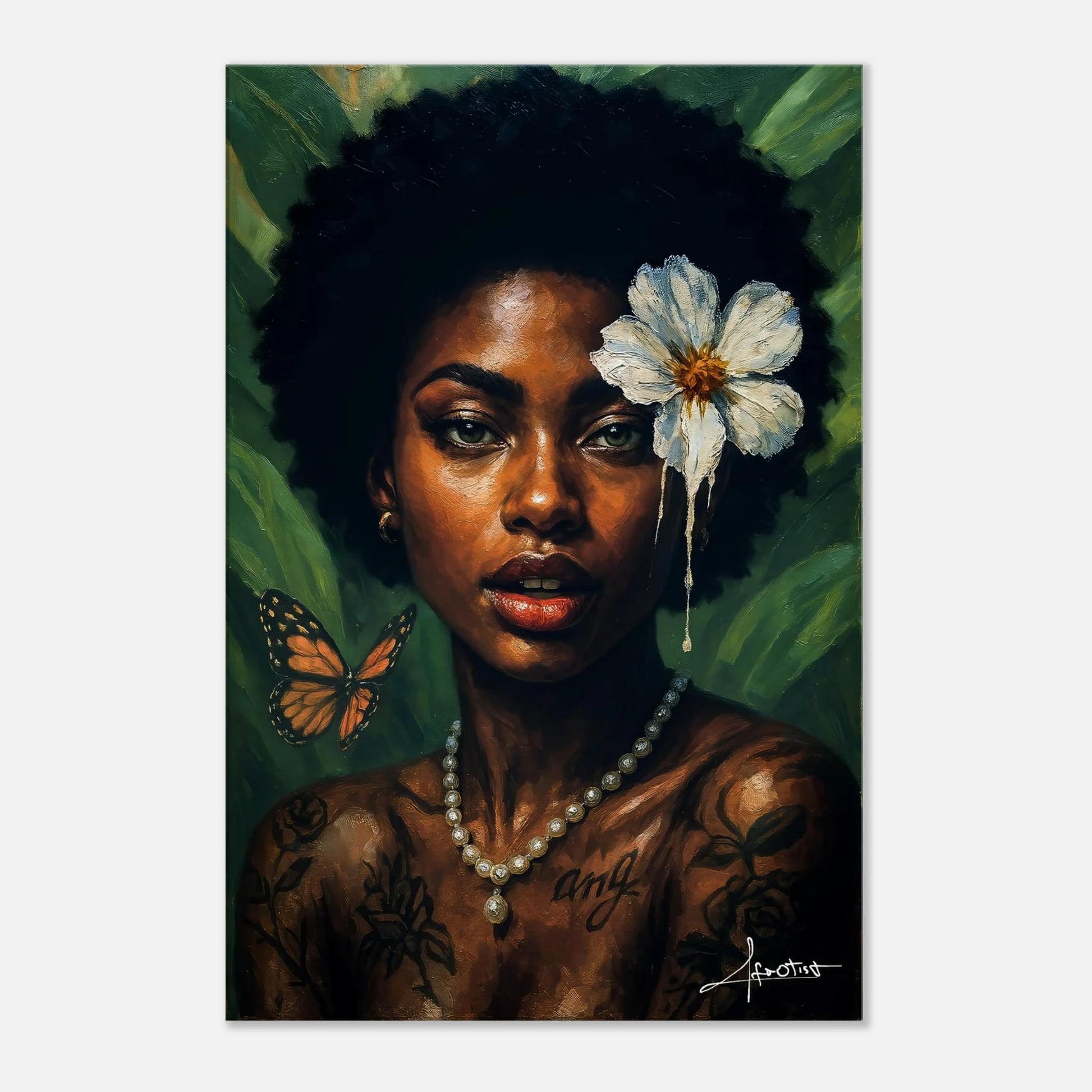 Afrikanische Frauenkunst | Kunstdrucke afrikanischer Frauen | Afrotist