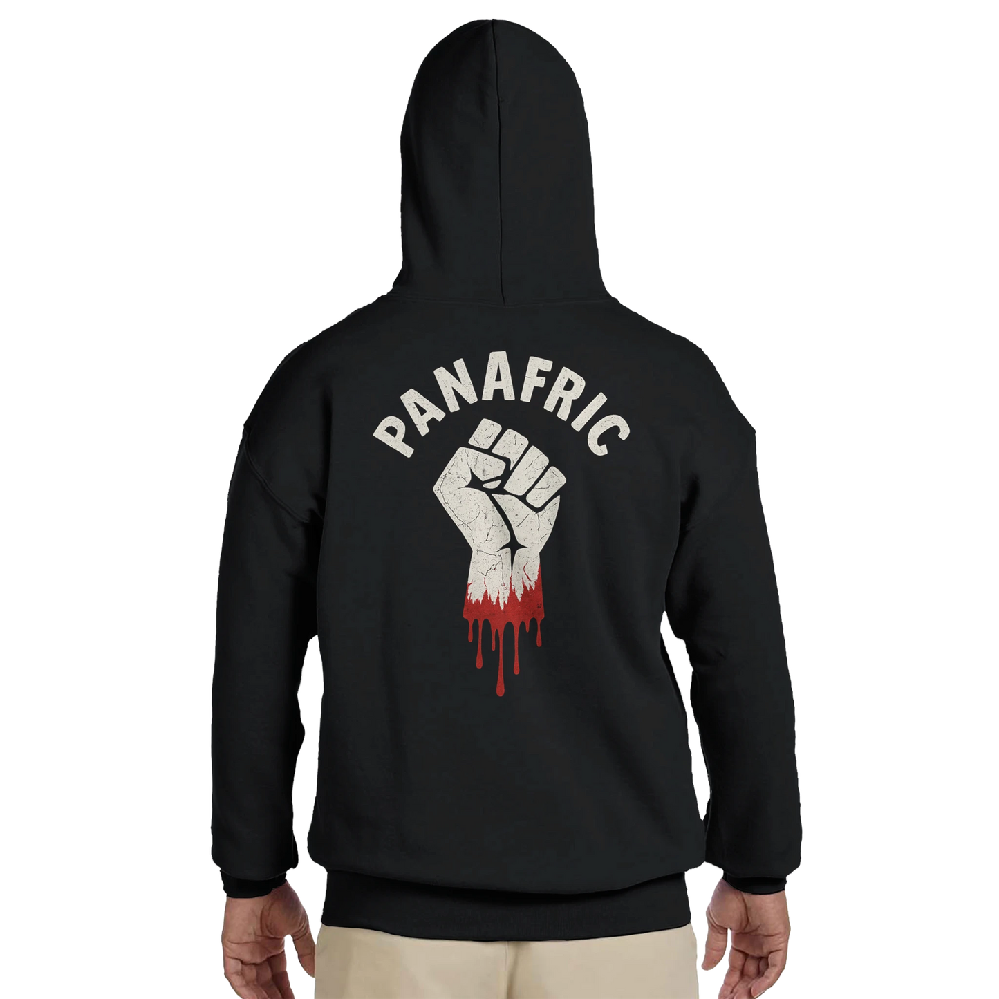 Schwarzer Streetwear-Hoodie | Mode-Hoodie | | Afrotist