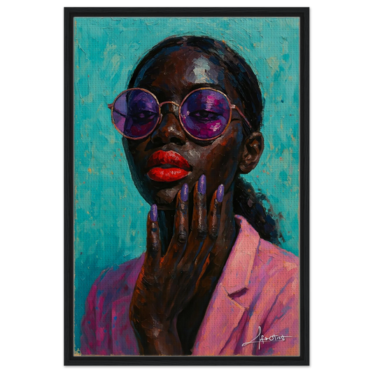 Schwarze Frauen Wandkunst | Moderne Wandkunst | Afrotist