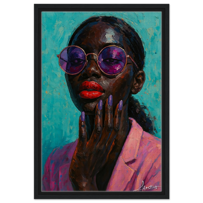 Schwarze Frauen Wandkunst | Moderne Wandkunst | Afrotist