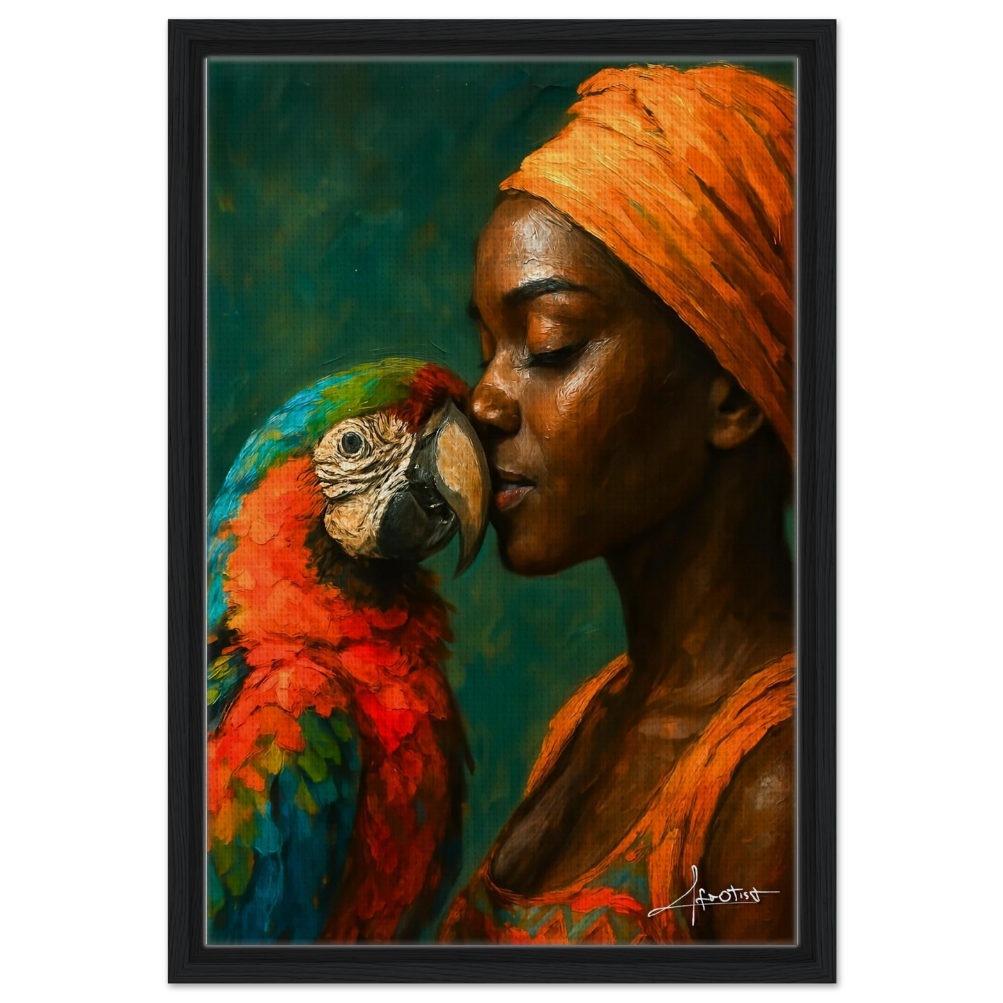 Kunst schwarzer Frauen | Frauen- und Naturkunst | Afrotist