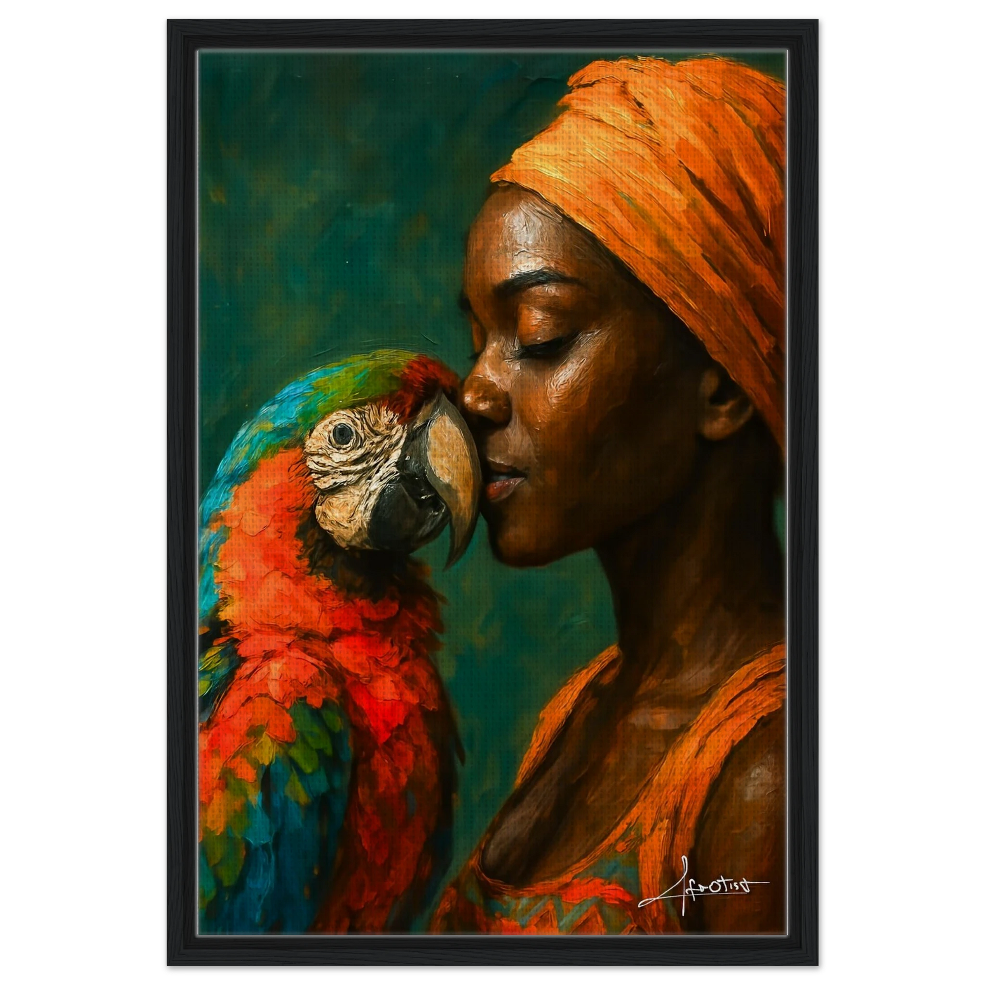 Kunst schwarzer Frauen | Frauen- und Naturkunst | Afrotist