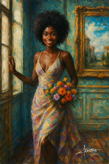 Floraison – Kunstwerk über Blühen, Präsenz & Schönheit