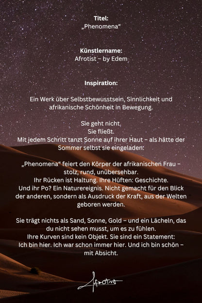 Phenomena – Afro-Körperkunst über kurvige Weiblichkeit & visuelles Empowerment