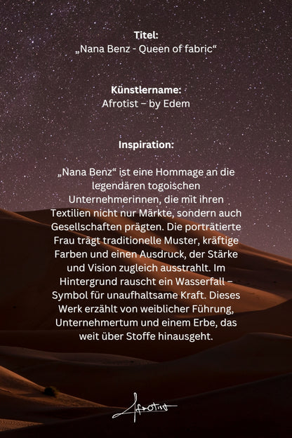 Nana Benz – Königin der Stoffe & afrikanisches Erbe