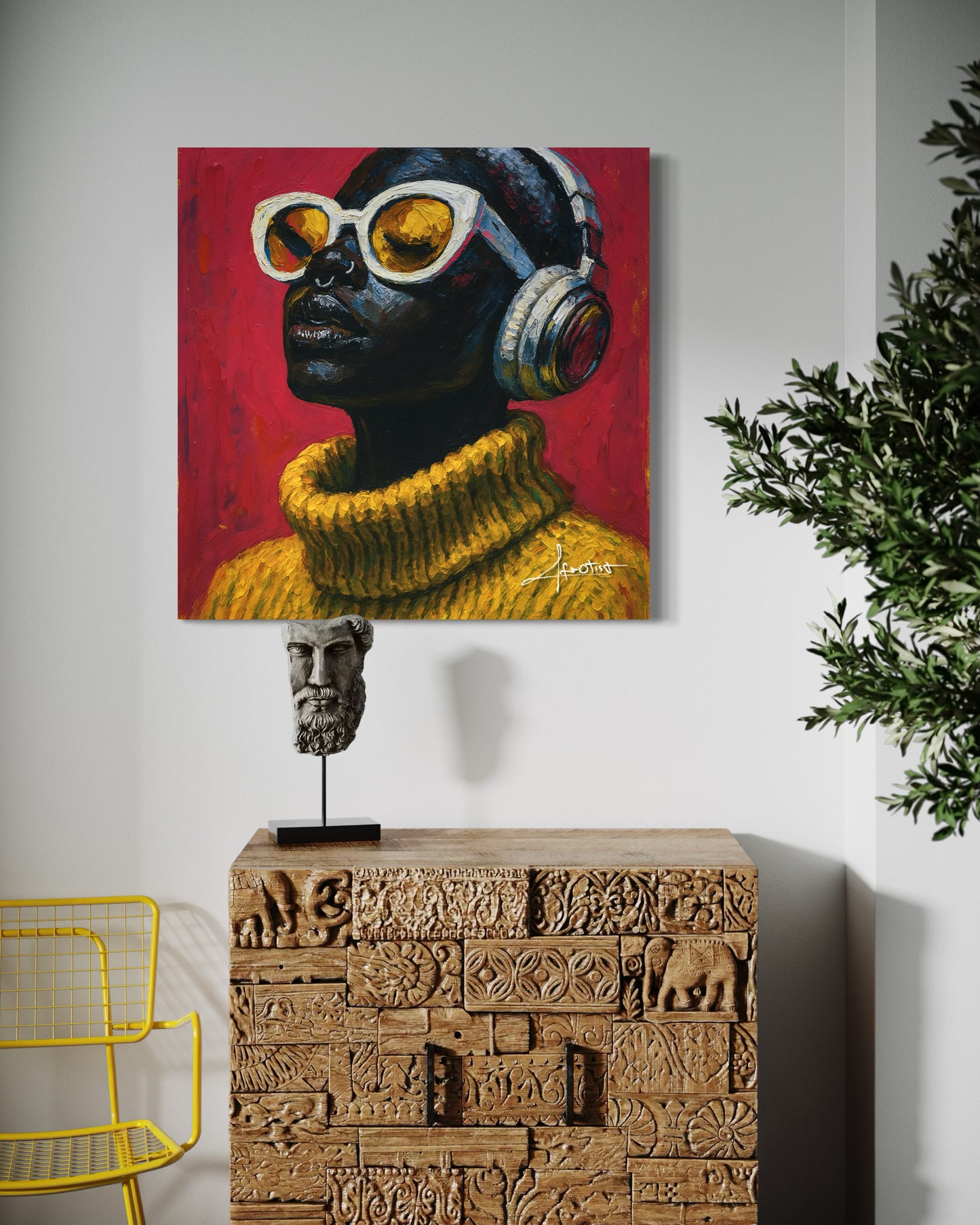 Sound of Self – Afro-Porträt über Musik, Rückzug & Selbstliebe | Afrotist Kunstwerk