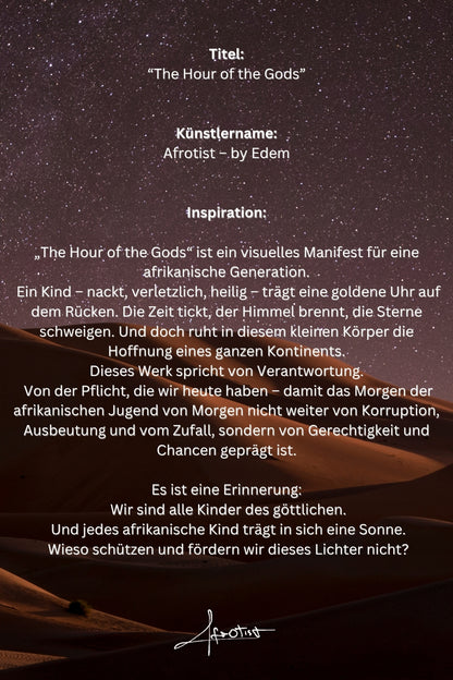 The Hour of the Gods – Afrikanische Zukunft & Verantwortung