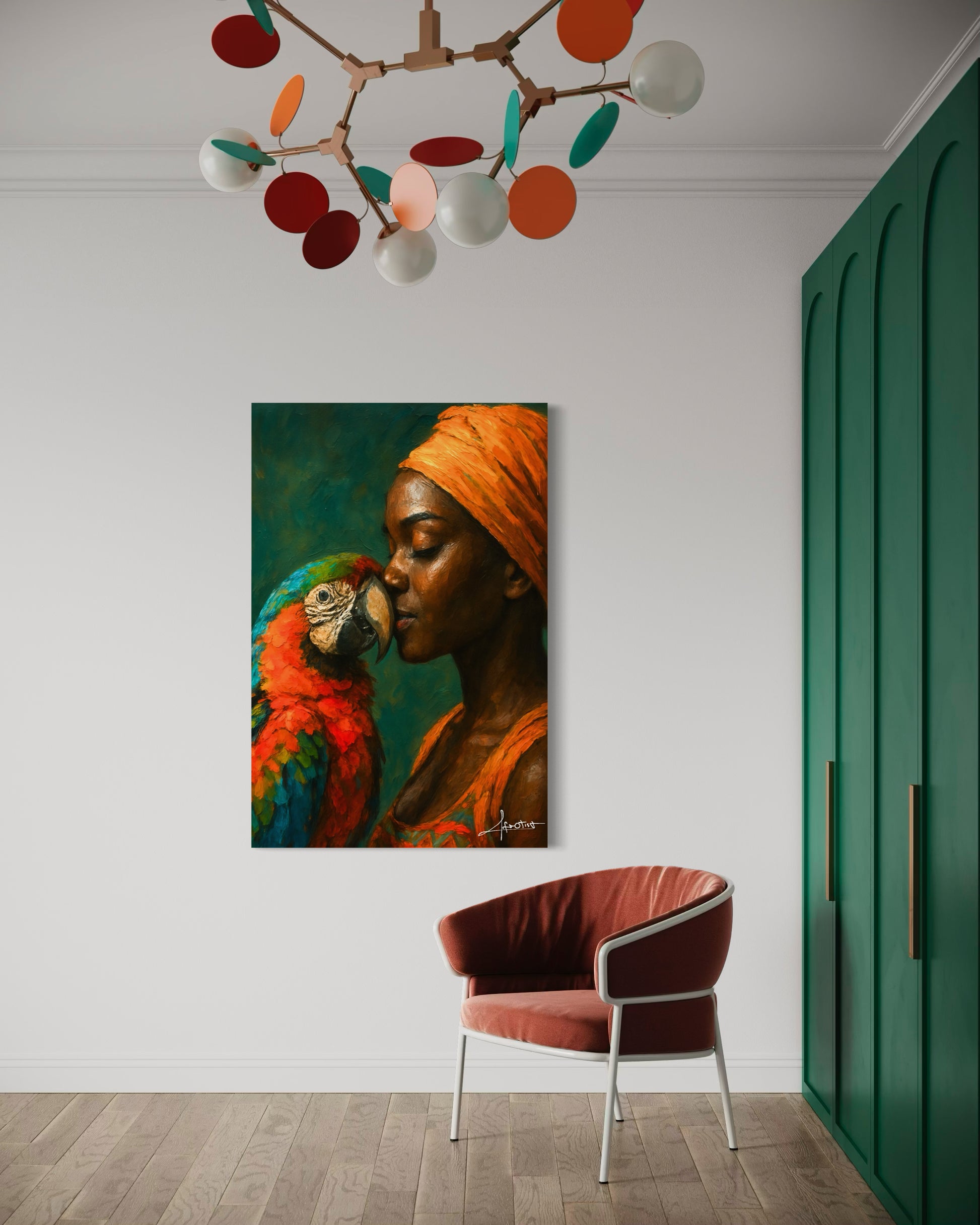 Kunst schwarzer Frauen | Frauen- und Naturkunst | Afrotist