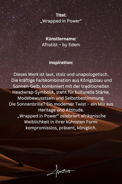 Afro-Modekunst | Afrikanischer Kunstdruck | Afrotist