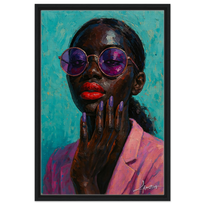 Schwarze Frauen Wandkunst | Moderne Wandkunst | Afrotist