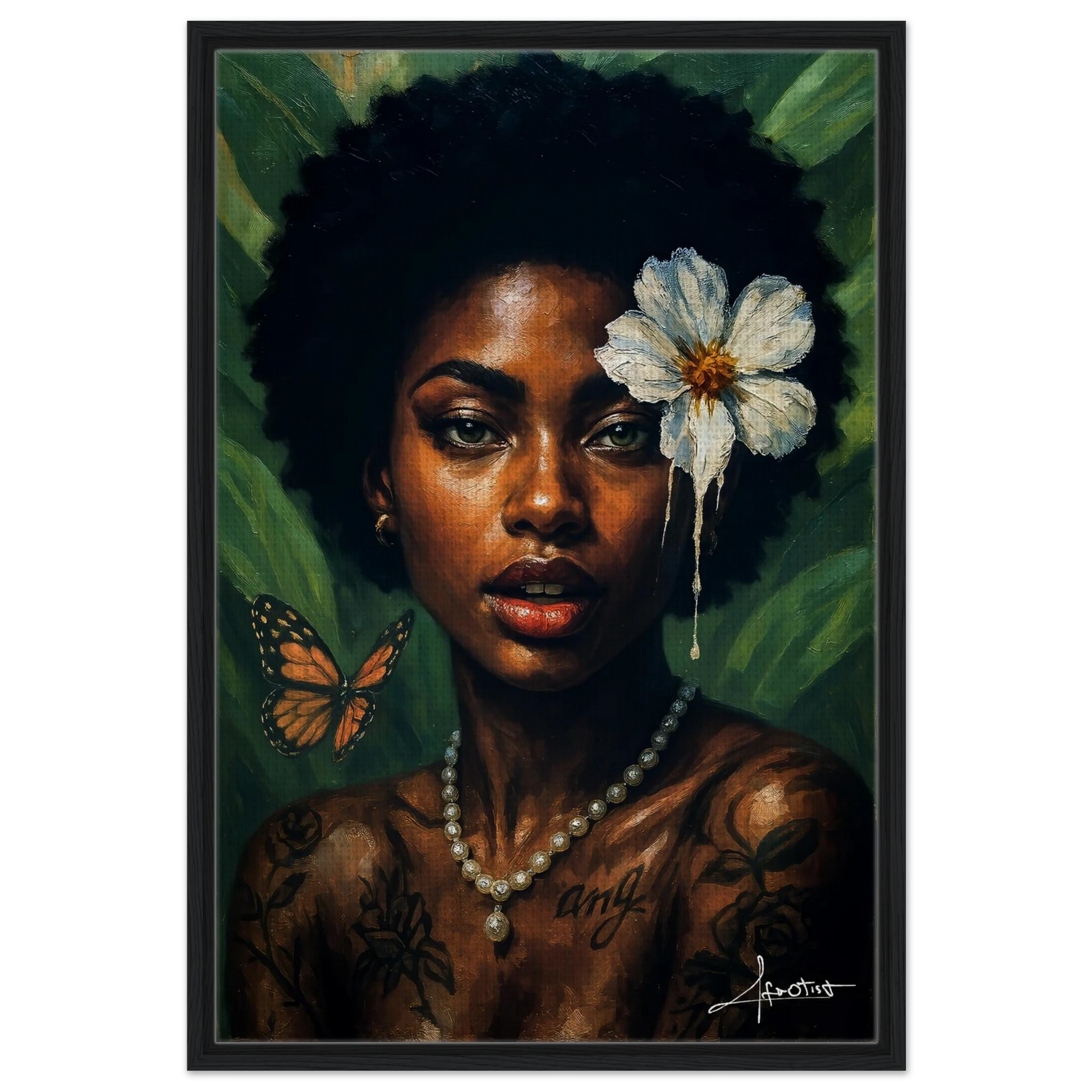 Afrikanische Frauenkunst | Kunstdrucke afrikanischer Frauen | Afrotist